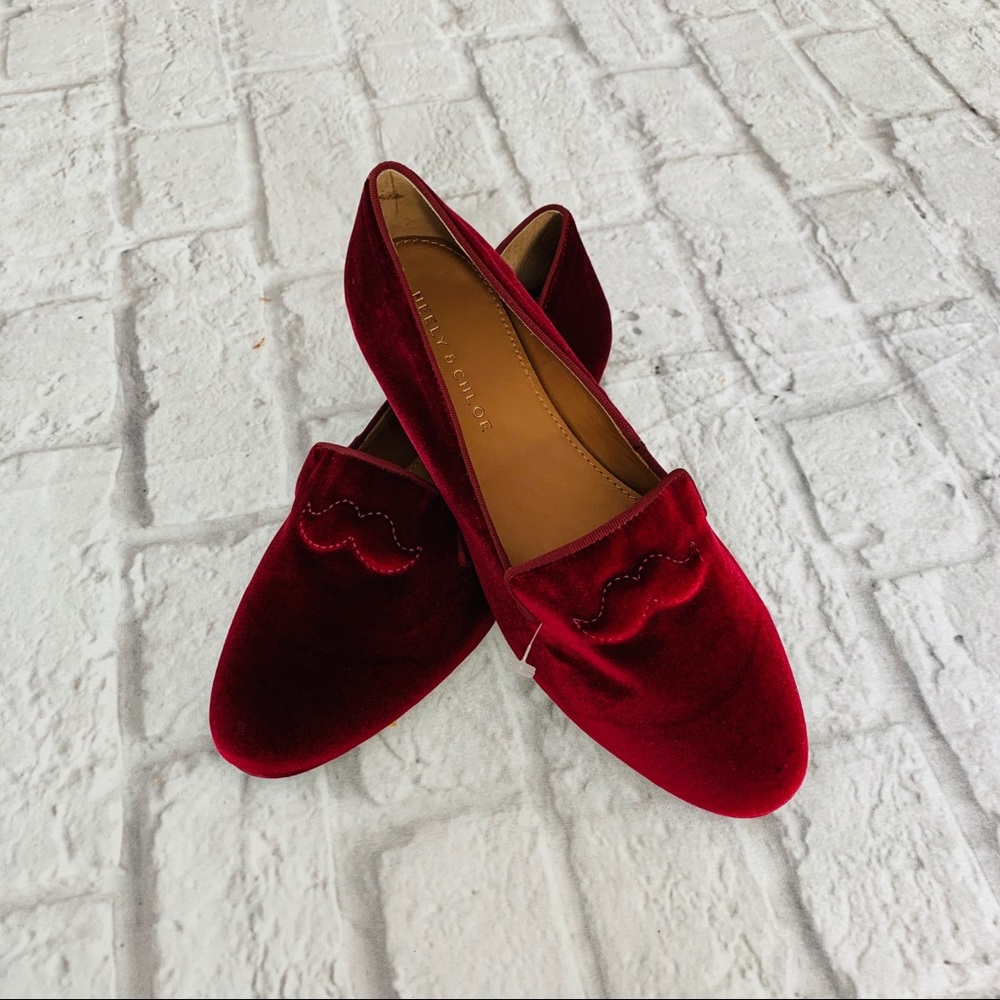 NEELY & CHLOE Mustache Smoking Loafer Size 6B & 9